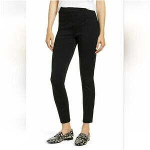 Spanx The Perfect Pants Ponte High Rise Black Pull On Stretch 20202R Size Large